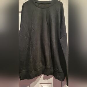 Black pullover sweater